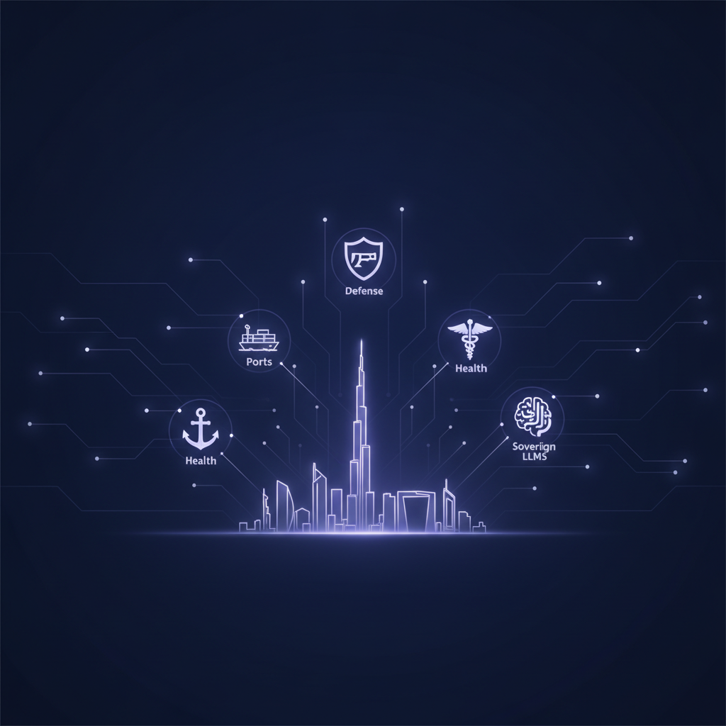 UAE Cements AI Leadership: Defense, Ports, Health and Sovereign LLMs